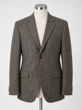 Canali Textured Wool Sport Coat
